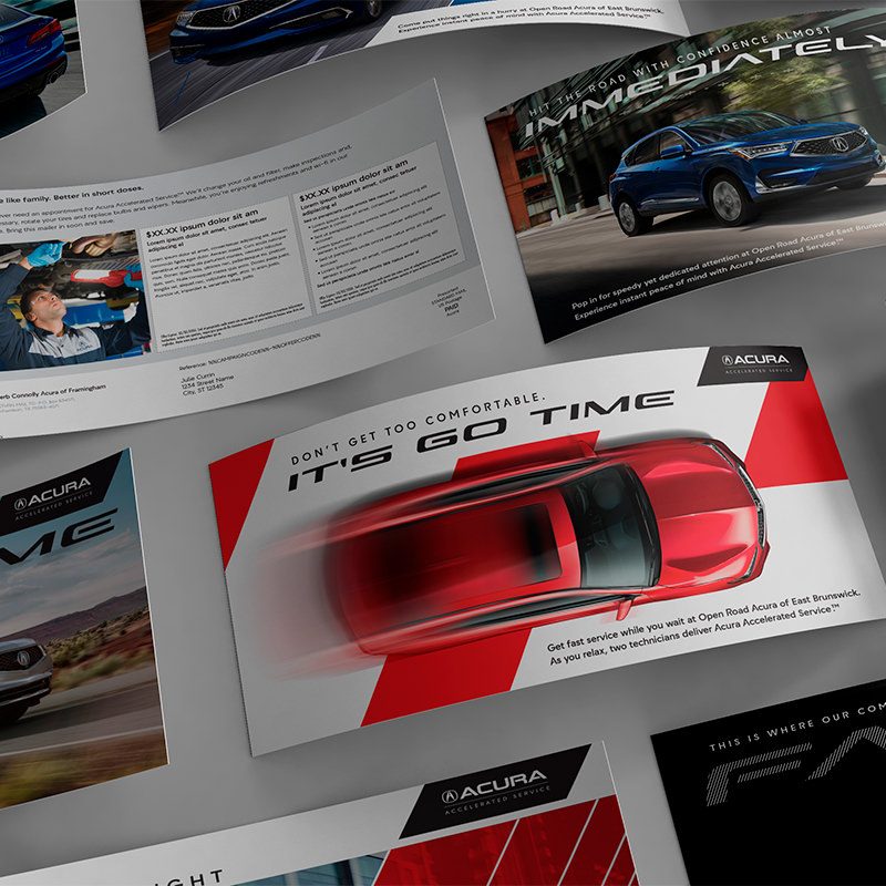 Acura Dealership Mailer Designs